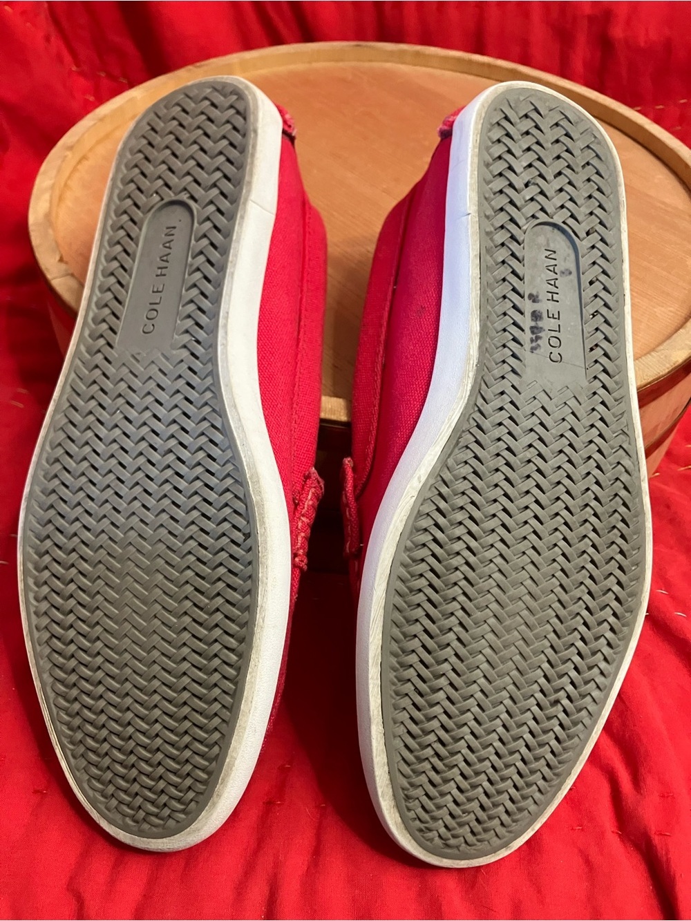 Cole Haan Women's Nantucket Penny Loafers Slip On Pink Size 8 - Picture 5 of 8